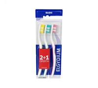 Elgydium Basic Cepillo de Dientes Suave 3uds
