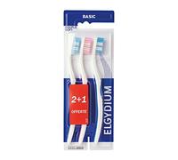Elgydium Basic Cepillo de Dientes Suave 3uds