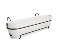 elho Balconera Vibia Campana allin1, 70 cm - Blanco seda