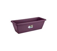 Elho Barcelona Trough 70 - Jardinera por Balcón Exterior - Ø 69.8 x H 16.0 cm - Violeta/Morado Arce