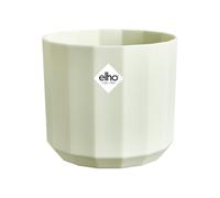 Elho Facet Round 23cm Maceta - Tea Green | ∅ 22.7 x 20.4 cm | Macetero por Interior | Plástico 100% reciclado