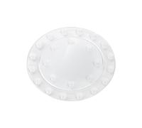 Elho Floorprotector Round 18 - Accesorio por Interior - Ø 18.0 x H 1.5 cm - Transparente/Transparente