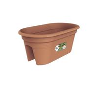 Elho Green Basics Flower Bridge 55cm Jardinera - Mild Terra | L 28.5 x An 54.5 x A 22.8 cm | Para uso en Exteriores