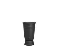 Elho Green Basics Rainbarrel Plus 110Ltr Barril De Lluvia - Living Black | ∅ 58.4 x 80.4 cm