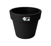 Elho Green Basics Top Planter 40cm Maceta - Living Black | ∅ 39 x 33 cm | Macetero por Exterior