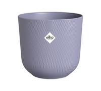 Elho Jazz Round 19cm - Maceta Interior - Estructura Única - 100% Plástico Reciclado - Violeta/Lavender Lilac