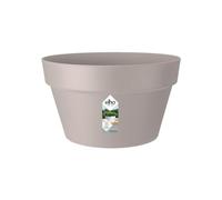 Elho Loft Urban Bowl 35 - Macetero por Exterior - Ø 34.5 x H 20.2 cm - Gris/Warm Grey