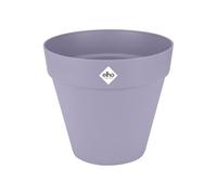 Elho Loft Urban Round 30 - Macetero por Exterior - 100% Plástico Reciclado - Ø 28.5 x H 26.0 cm - Violeta/Lavender Lilac