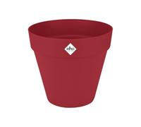 Macetero Elho Loft Urban Round Rojo 39x38,5x35 cm Plástico Reciclado Autorriego