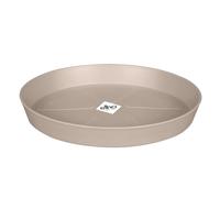 Elho Loft Urban Saucer Round 17 - Plato por Exterior Accesorios - Ø 17.3 x H 2.4 cm - Mushroom Beige