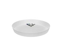 Elho Loft Urban Saucer Round 17cm Maceta con Plato - Silky White | Ø 17.2 x Al. 2.3 cm | Apta para exterior
