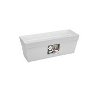 Jardinera Elho Loft Urban rectangular 49 x 17,3 x 18 cm blanca 10 L