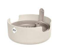 Elho Magic Microgreens 17 - Macetero por Cultívalo tú Mismo - Ø 16.8 x H 7.1 cm - Blanco/Blanco Lino