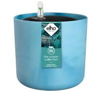 Elho Ocean Redondo 22 con Inserto de autorriego Maceta - Azul Atlántico