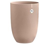 Elho Sereh High 40 - Maceteros Decorativos - Interior & Exterior - 100% Plástico Reciclado - Ø 39 x H 53.4 cm - Marrón/Cool Clay