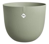 Elho Sereh Round 60cm Maceta - Nordic Green | ∅ 59 x 50.6 cm | Macetero por Interior y Exterior | Plástico 100% reciclado