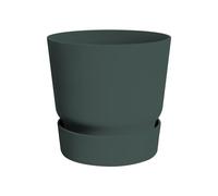 Elho Vaso Greenville Redondo 30Cm Verde Hojami