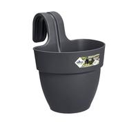 Elho Vibia Campana Easy Hanger Small Jardinera - Anthracite | L 24.1 x An. 20.5 x Al. 26.5 cm | Apta para uso en exteriores