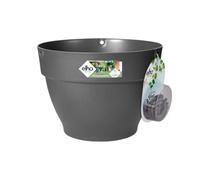 Elho Vibia Campana Hanging Basket 26cm Maceta - Anthracite | Ø 26 x Al. 18.4 cm | Apta para exteriores
