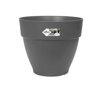 Elho Vibia Campana Round 65 - Macetero - Negro - Exterior - Ø 65 x A 56 cm