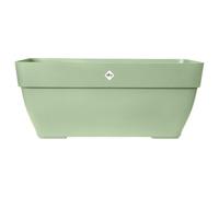 Elho Vibia Campana Trough 80 - Jardinera por Exterior - Ø 76.5 x H 33.3 cm - Verde/Pistache Green