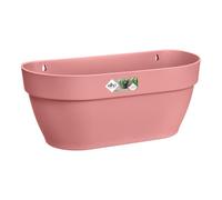 Elho Vibia Campana Wall Basket 35 - Jardinera por Balcón Exterior - Ø 35.0 x H 14.8 cm - Rosado/Dusty Pink