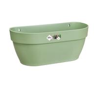 Elho Vibia Campana Wall Basket 35cm jardineras - Pistache Green | L 16.2 x An. 35 x Al. 14.8 cm | Apta para uso en exteriores
