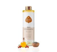ELIAH SAHIL Aceite orgánico para el cuerpo y el cabello Baobab, 100 ml, en botella de cristal, cuidado para la piel seca y el cabello, prensado en frío e hidratante, certificado vegano y orgánico