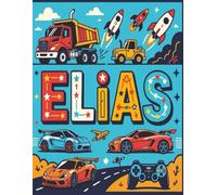 Elias Personalized Notebook: Contains select sheets w/inspirational quotes and is perfect for journaling, note taking, or just having fun and getting ... sized (8.5x11) perfect for notes or big jobs.