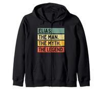 Elias The Man The Myth The Legend - Cita Personalizada Divertida Sudadera con Capucha
