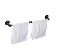 Elibbren - Toallero Industrial de 24 Pulgadas, Accesorio de Barra de Toalla de baño, Soporte de Pared para Toallas de baño, 1 Paquete