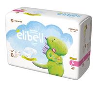 Elibell Pañales, 4-8 kg (38 piezas)