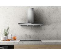 Elica Adele Blix / A/90 Campana en la Pared Extractora 90CM Inox+Vidrio Negro