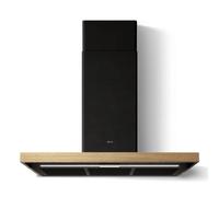 elica BIO @ BLRO/A/90 USB ROVERE - PRF0200562 Campana extractora | De pared | Clase energética A | Ancho: 90 cm, Negro rojo mate, clase A