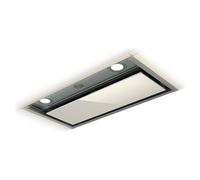 Campana ELICA BOX IN PLUS IXGL/A/90 90CM CL.B INOX VIDRIO BLANCO