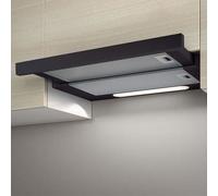 Elica elite 14 lux 50 bl semintegrada (extraíble) negro 304 m³/h