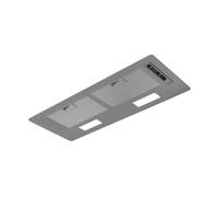 Campana de Cocina Integrado Elica 80 cm Extractora / Recirculación Era PRF0142701 Gris