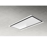 Elica Hilight Glass H16 WH/ A/100 Campana A Isla Extractora Vidrio Blanco Clase