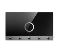 elica NIKOLATESLA UNPLUGGED EVO BLIX/A/90 - PRF0196326 Placa de cocción con campana extractora integrada Empotrable | Clase energética A+ | Mandos ergonómicos, vidrio negro y aluminio anodizado, cauda