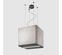 Elica PRF0146222 - Campana de isla Pix 42 cm Filtrante efecto cemento