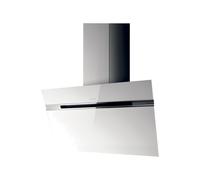 Elica Stripe WH/A/80 - Campana Decorativa de Pared 80 Cm Iluminación LED Clase B Cristal Blanco