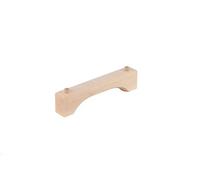 eliga Tirador de puerta para interior y exterior de madera natural