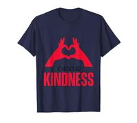 Elige amabilidad, corazón retro, positividad, sé amable y motivacional Camiseta