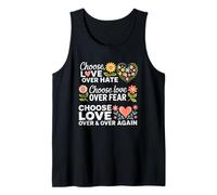 Elige el Amor sobre el Odio el Miedo Otra Vez Camiseta sin Mangas