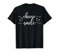 Elige el Regalo de Sonrisa para Hombres, Mujeres y niños, Linda Sonrisa Feliz Camiseta