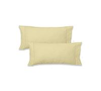 Elige - Funda Almohada Microfibra (Crema, Almohada 135 CM) 1 UD