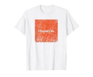 Elige la Vida. Abraza el Caos. Camiseta gráfica económica, Hombre, Blanco, S