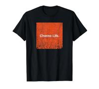Elige la Vida. Abraza el Caos. Camiseta gráfica económica, Hombre, Negro, M