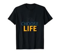 Elige la Vida: Inspirando la sabiduría de la Naturaleza para los buscadores de positividad Camiseta, Hombre, Negro, XL