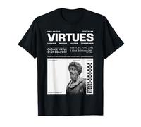 Elige la Virtud sobre la Comodidad Marcus Aurelius Stoic para Hombre y Mujer Camiseta